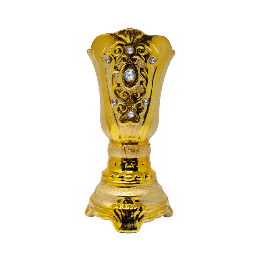 Gold & Pearl Bakhoor Burner 637