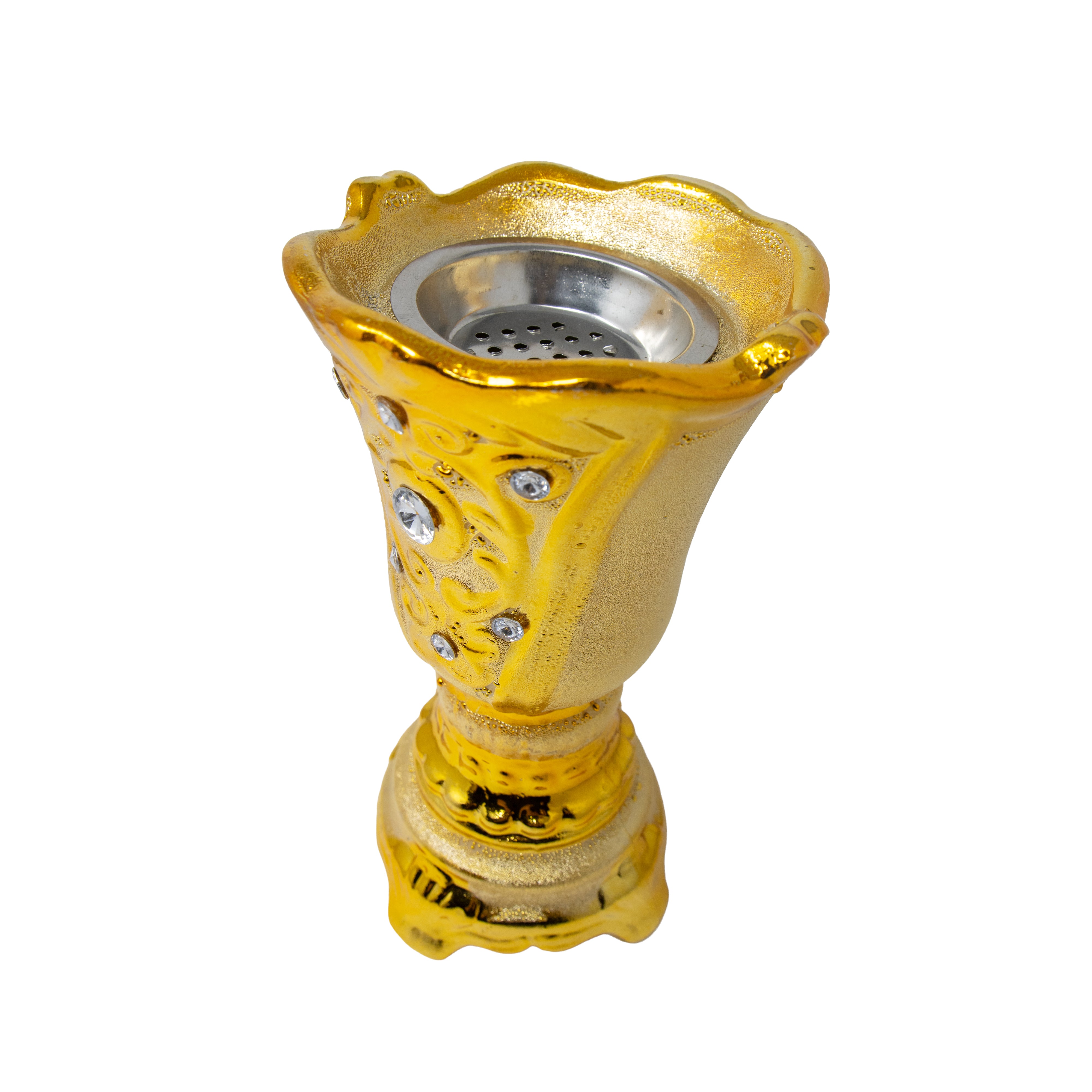 Gold & Pearl Bakhoor Burner 637