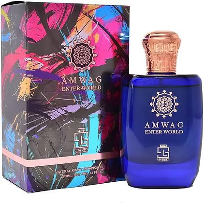 Amwag Enter World Unisex Eau De Parfum 100ml