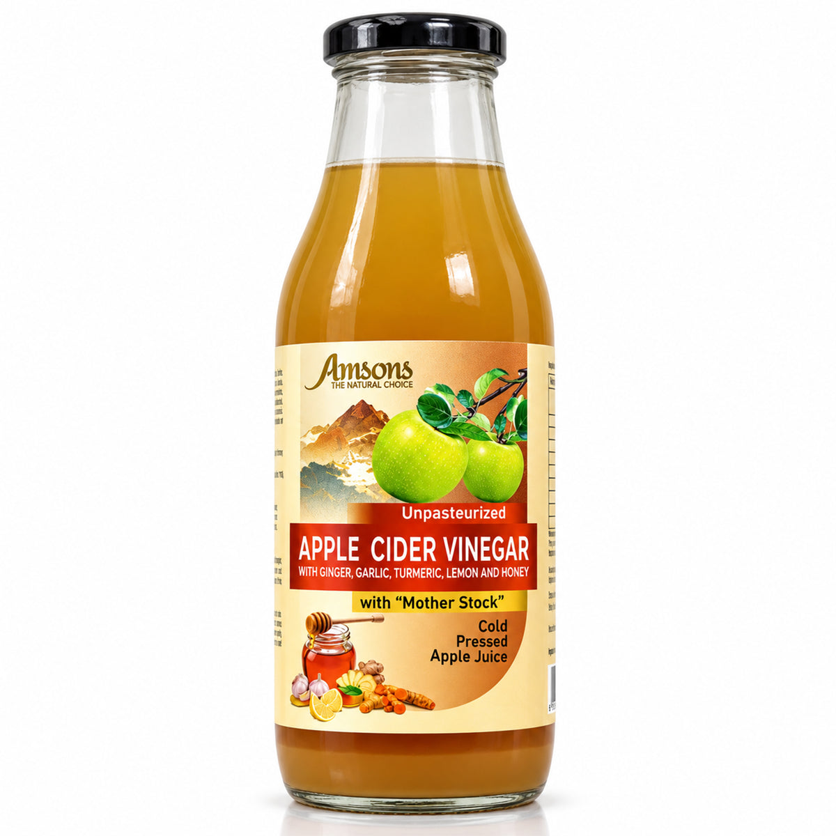 Unpasteurized Apple Cider Vinegar 500ml