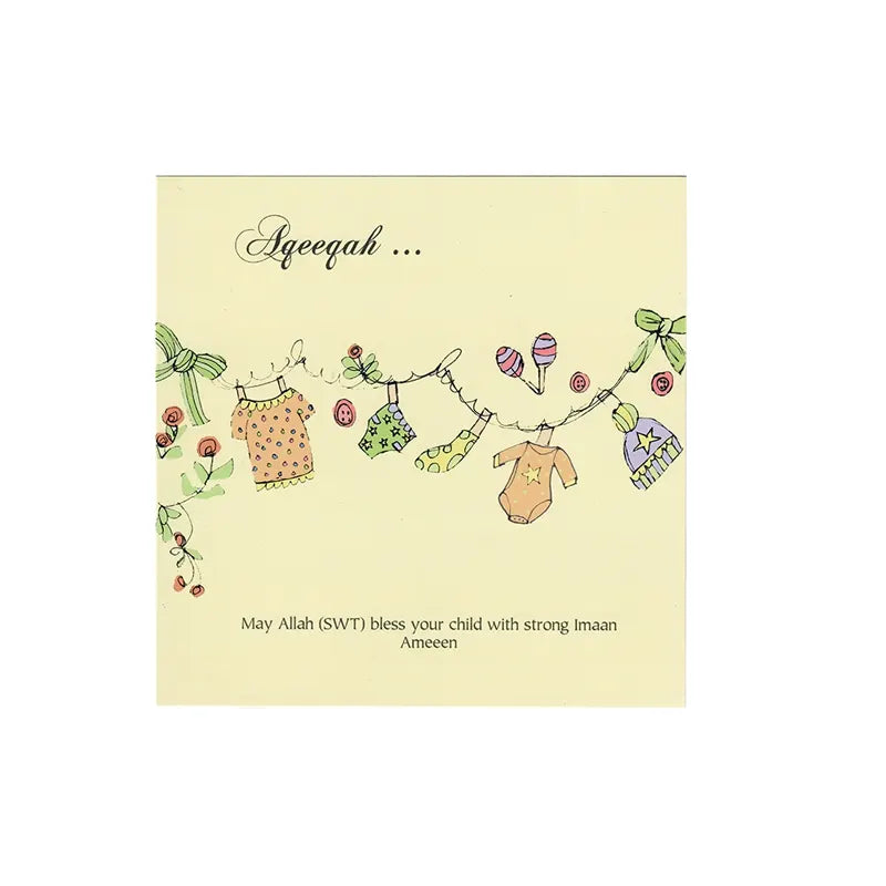 New Born Child Gift Card