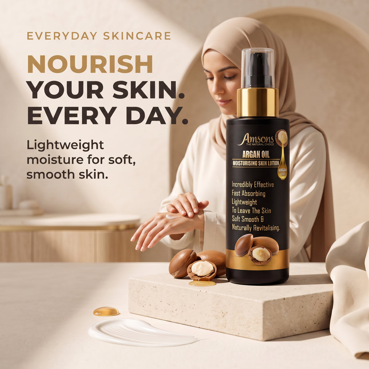 Argan Oil Moisturising Skin Lotion 100ml