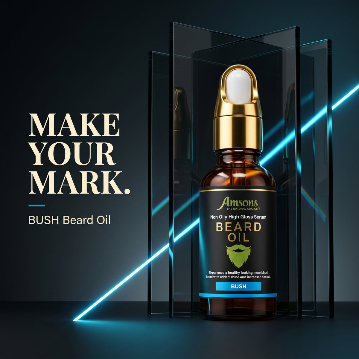 Men Beard Oil Bush