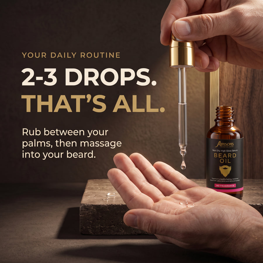 Men Beard Oil No Fragrance