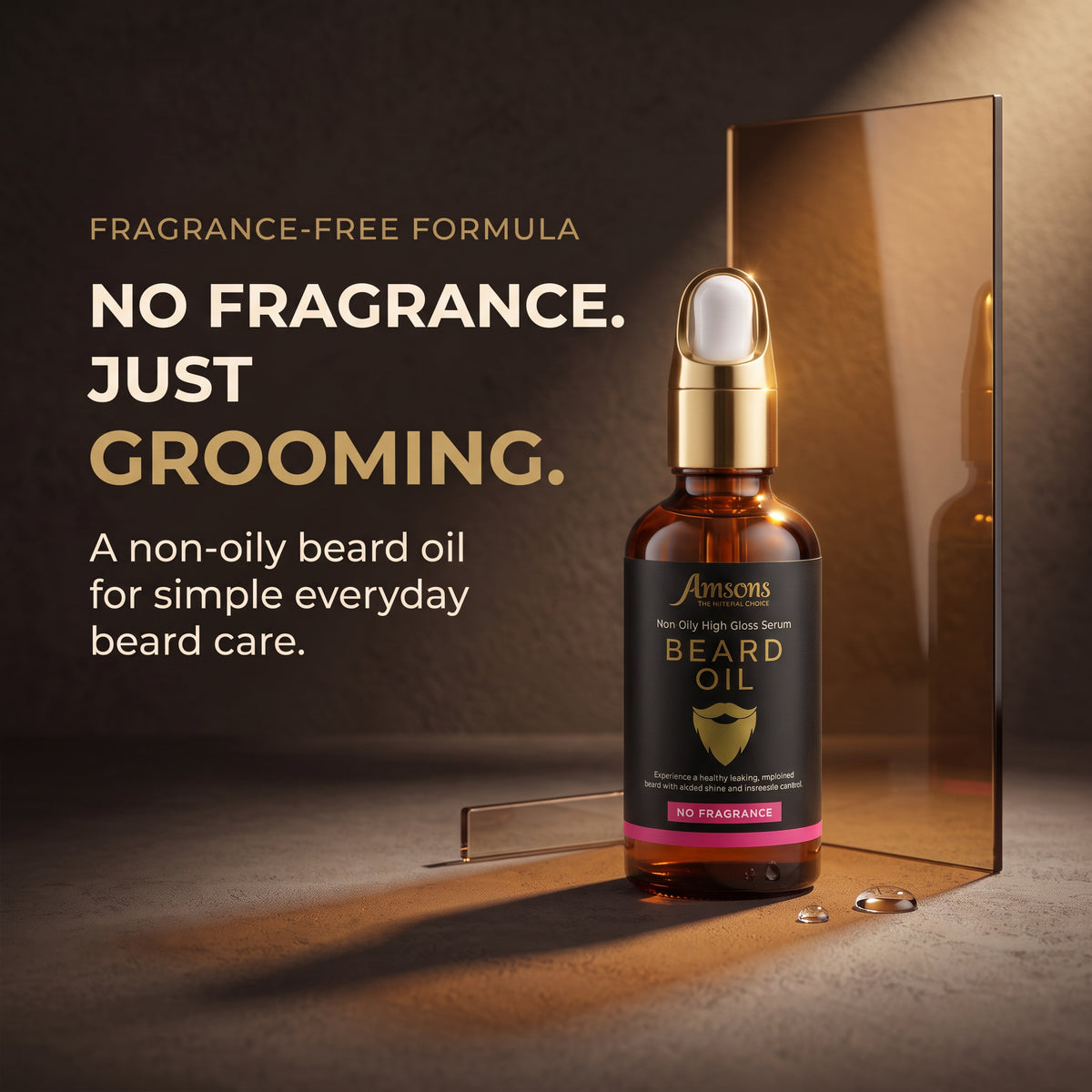Men Beard Oil No Fragrance