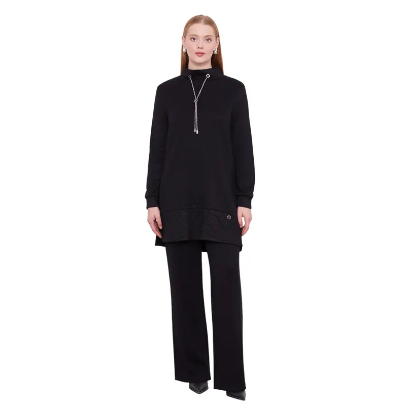 Premium Black Cashmere Co Ord