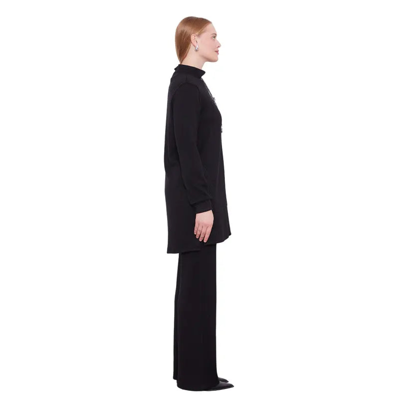 Premium Black Cashmere Co Ord