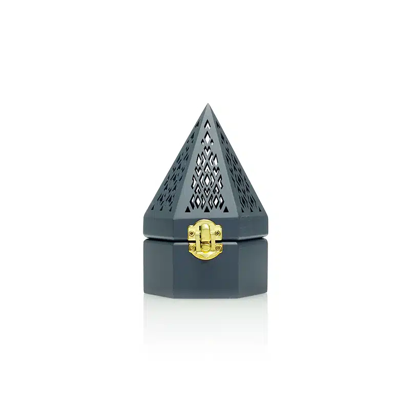 Small Black Bakhoor Burner AM50004