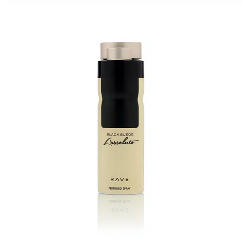 Rave Black Suede Deodorant