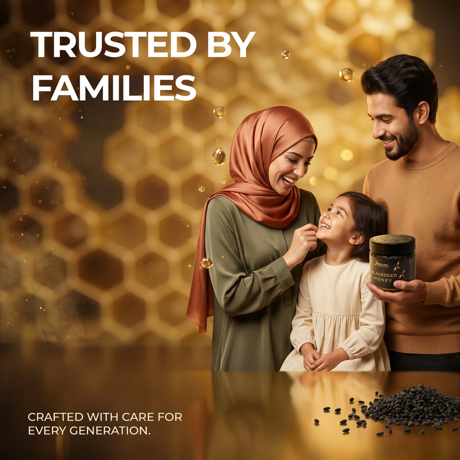 Amsons Black Seed Honey 300g