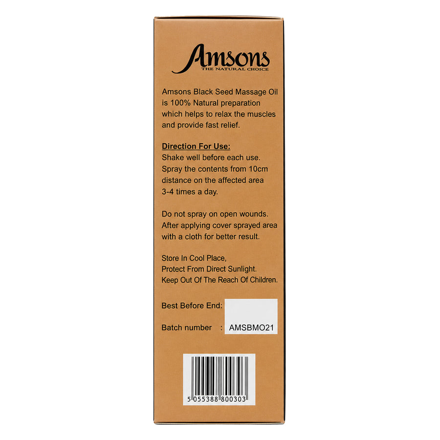 Blackseed Massage Oil 100ml