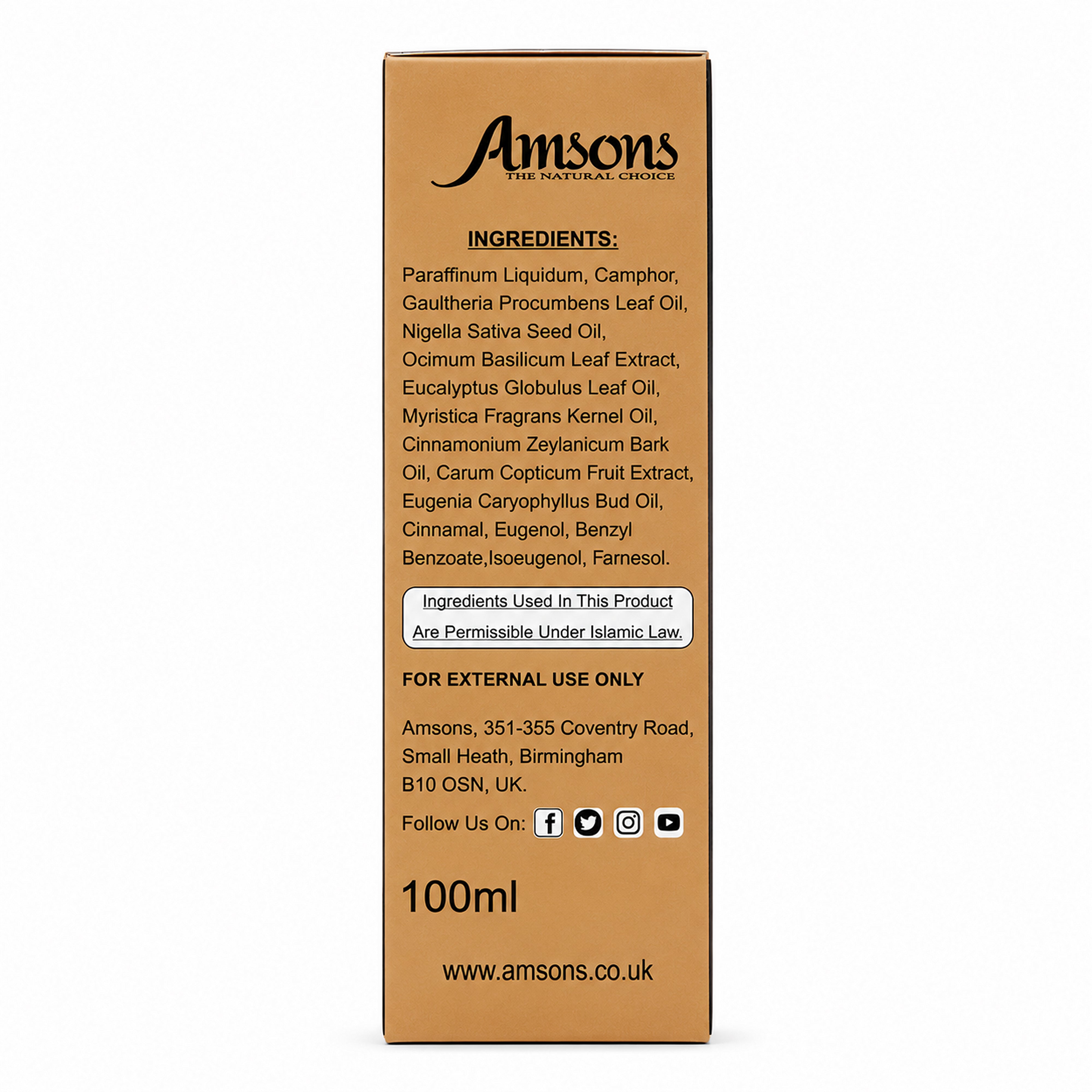 Blackseed Massage Oil 100ml