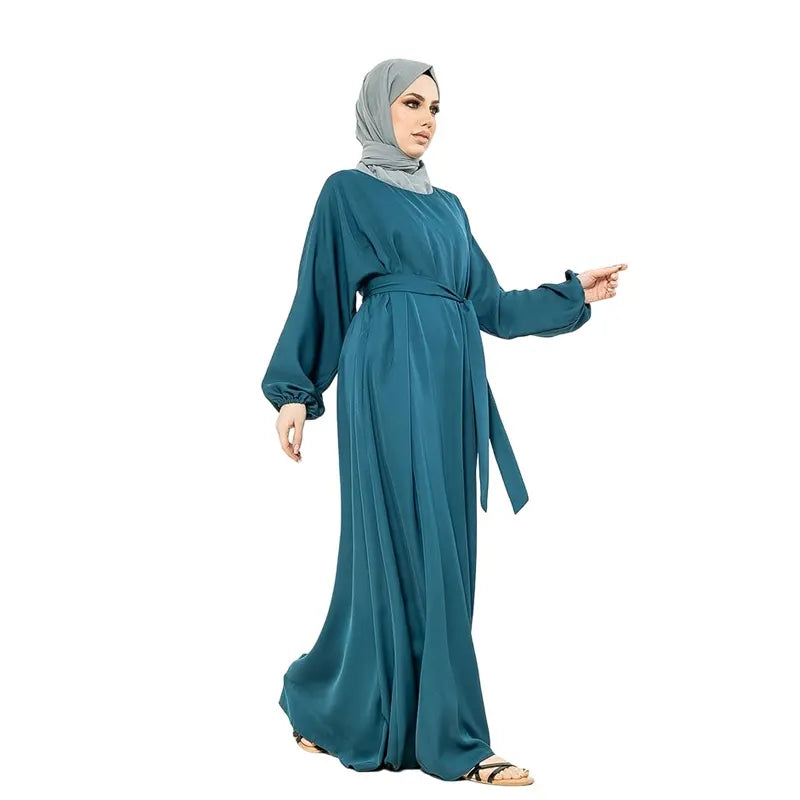 Basic Teal Abaya