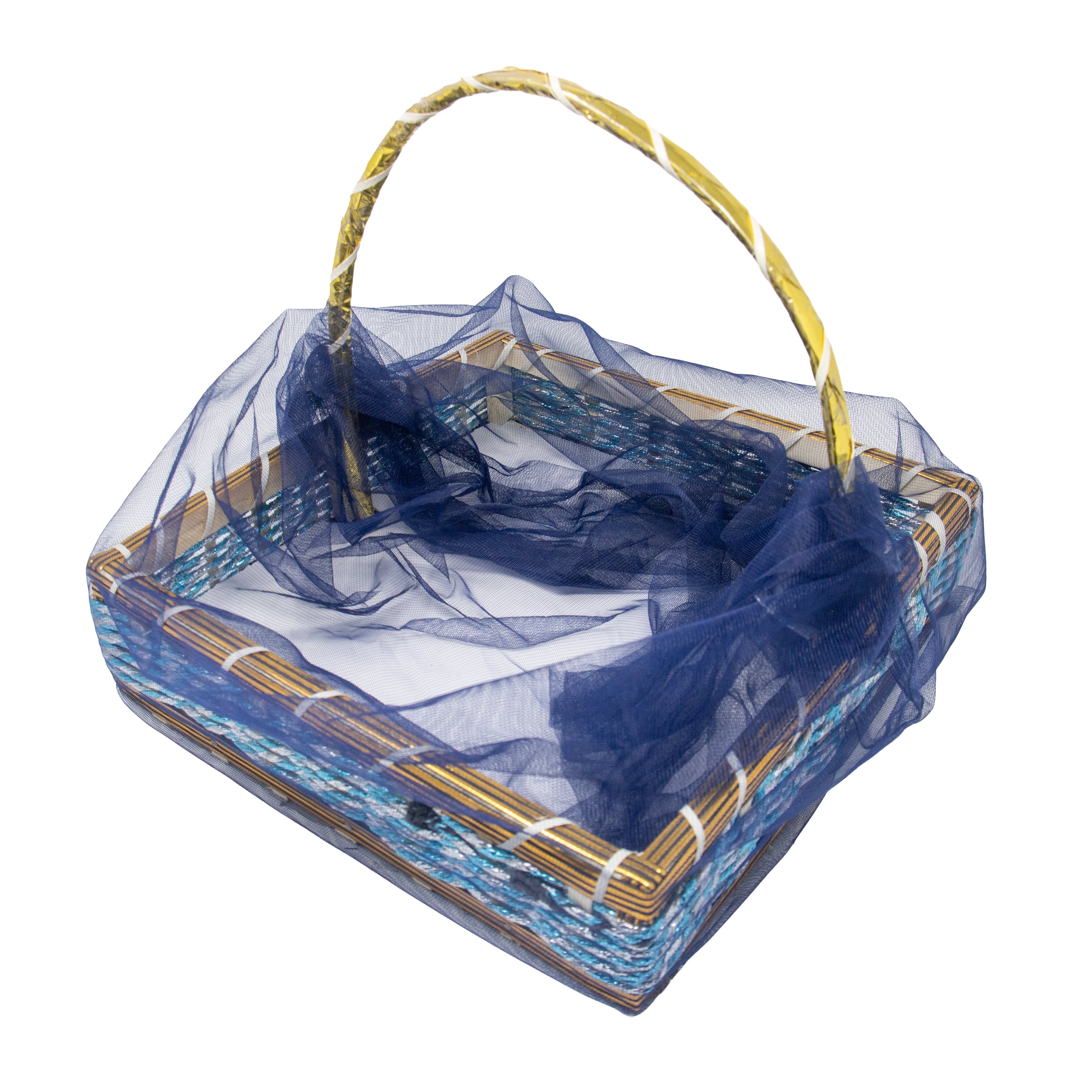 Empty Gift Hamper Blue