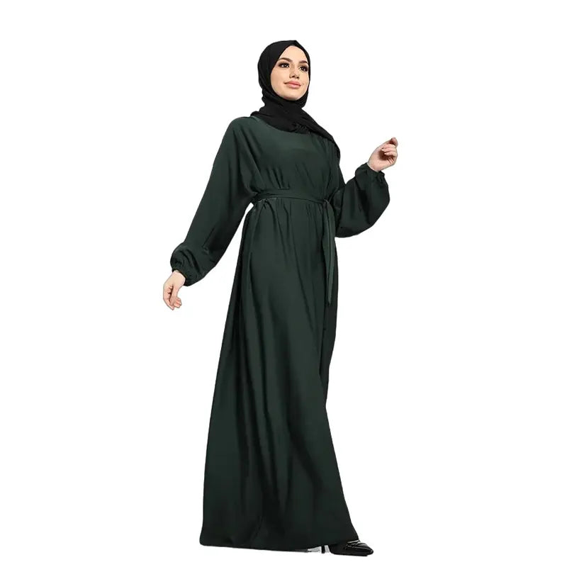 Basic Abaya Bottle Green
