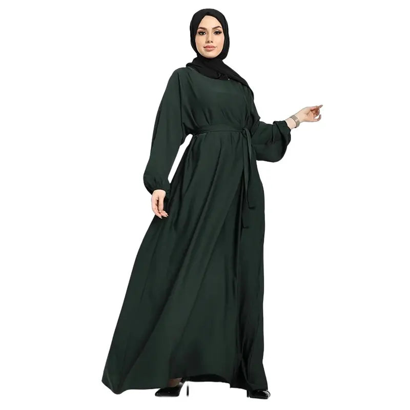 Basic Abaya Bottle Green