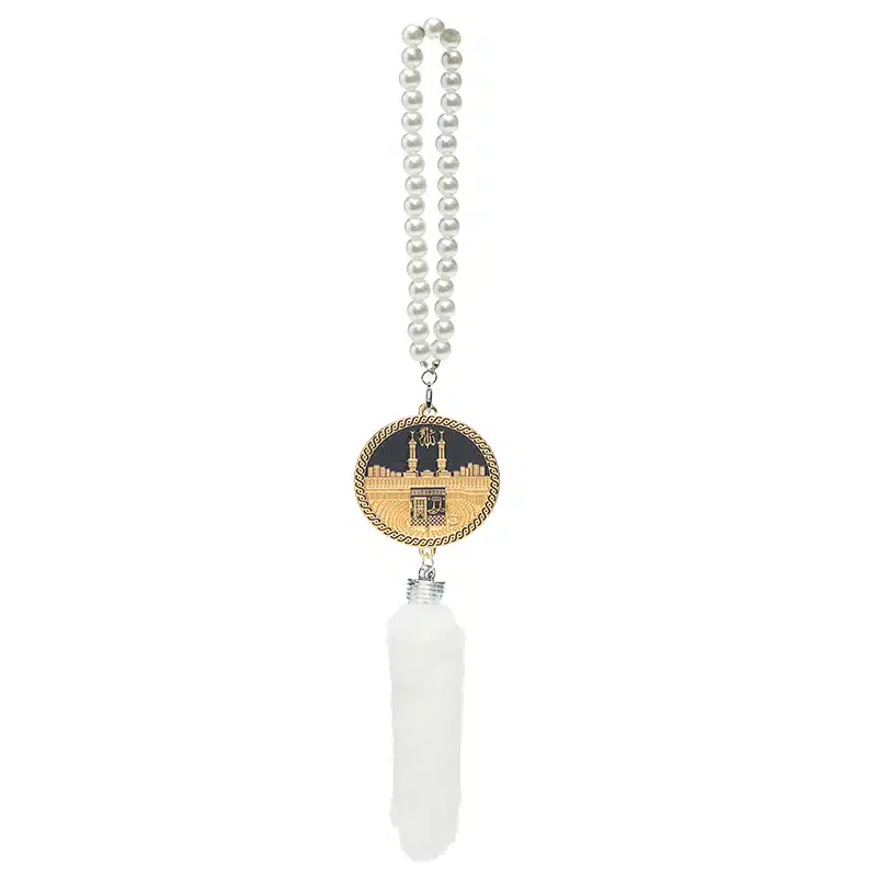 Pearl Gold Makkah & Madinah Car Hanger