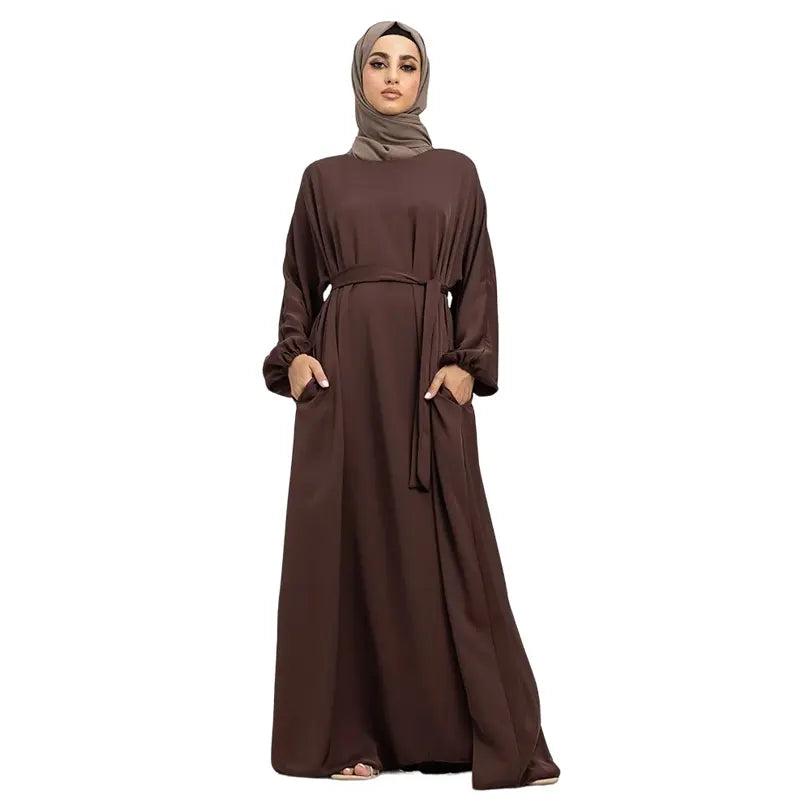Basic Abaya Brown