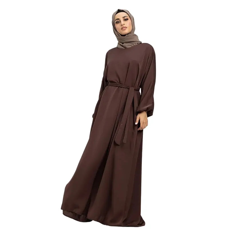 Basic Abaya Brown
