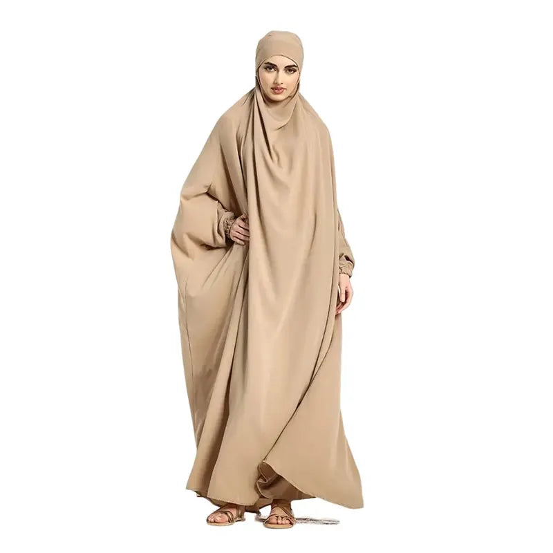 One Piece Camel Jilbab