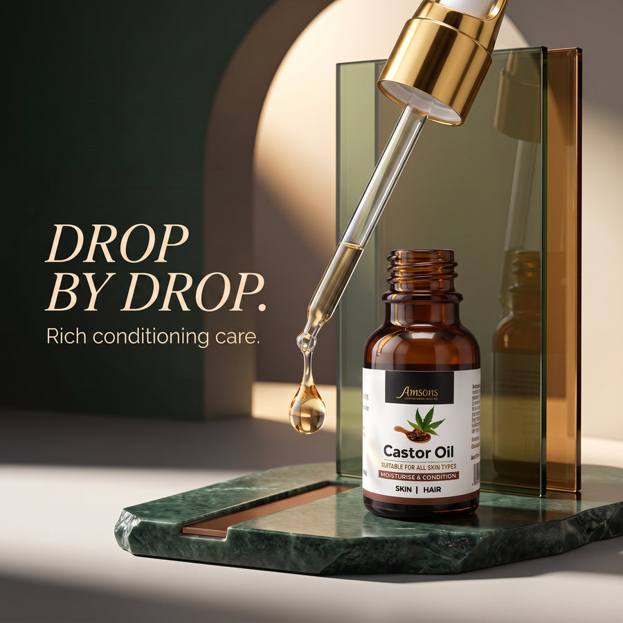 Castor Oil for Skin & Hair