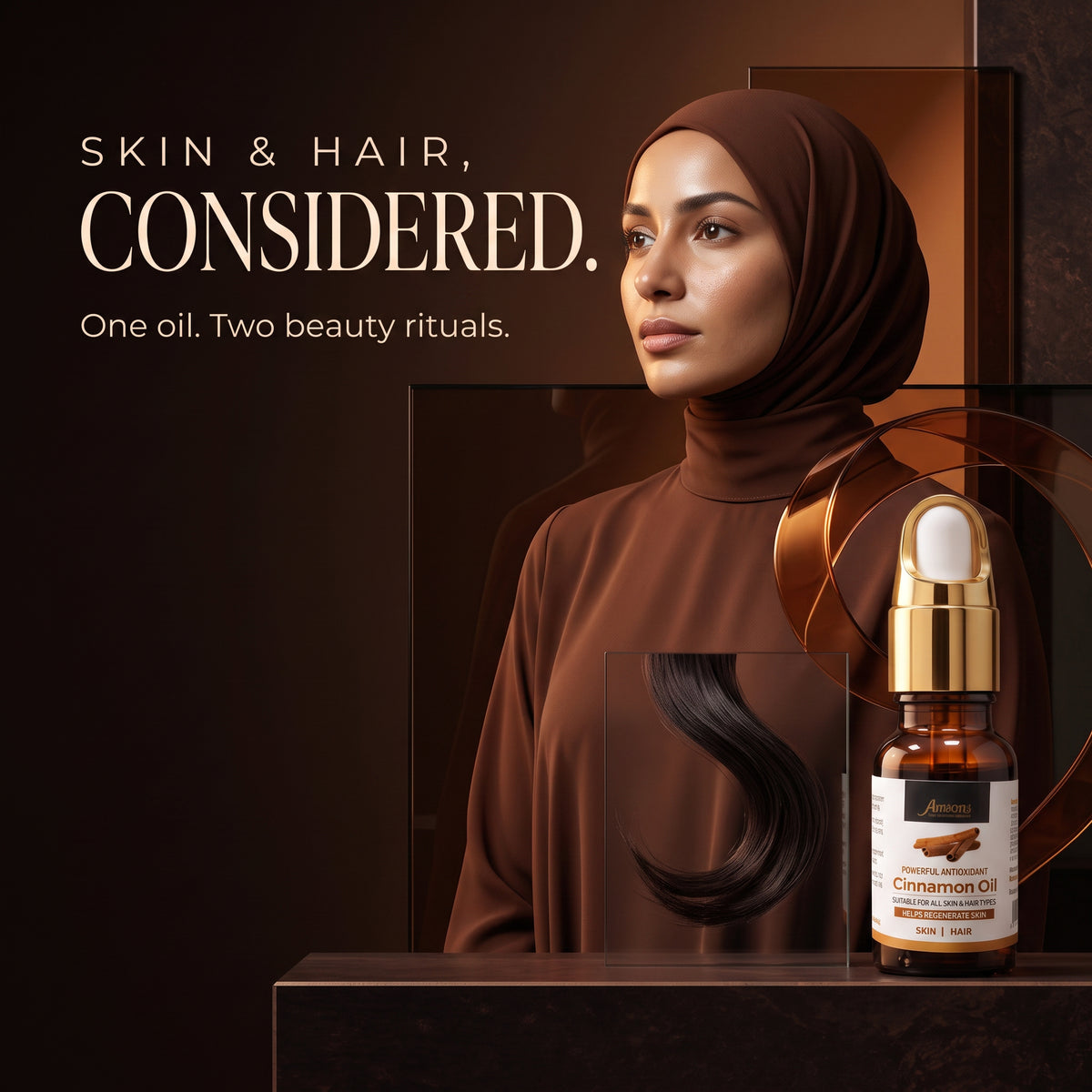 Amsons Cinnamon Oil for Skin/Hair care 15ml