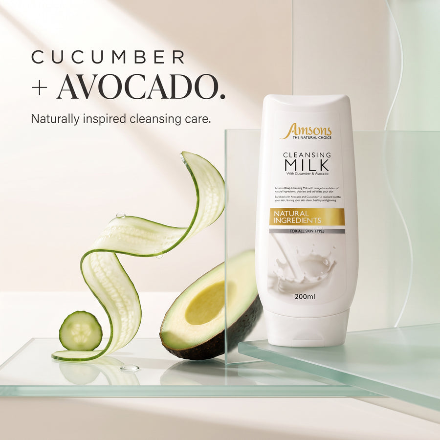 Cleansing Milk with Cucumber & Avocado 200ml