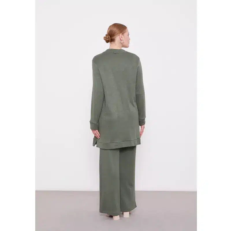 Green Cashmere Co-Ord Set