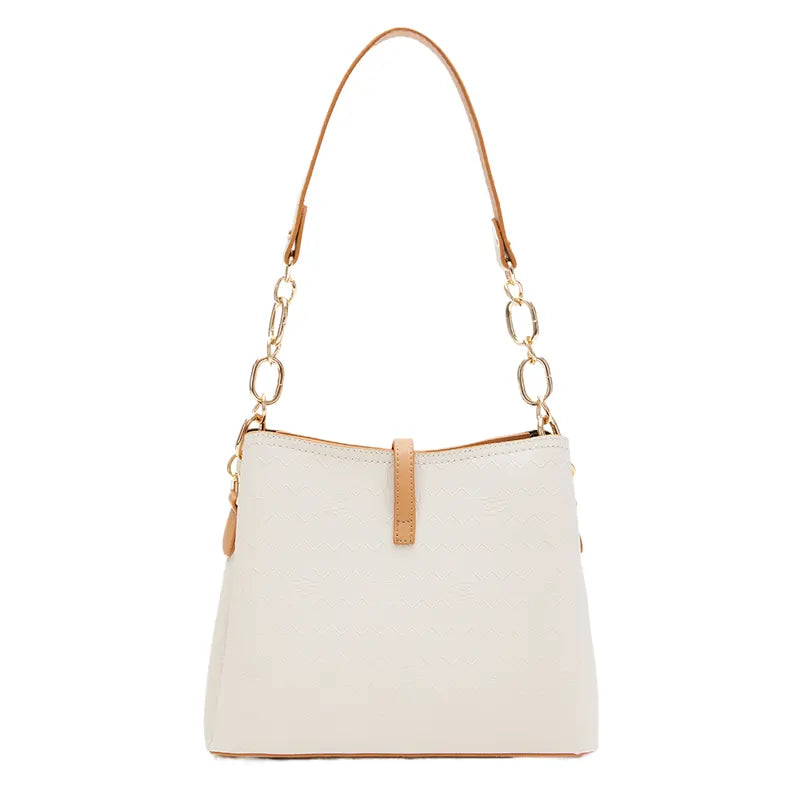 Women's Cream Elegant Hand Bag 930033