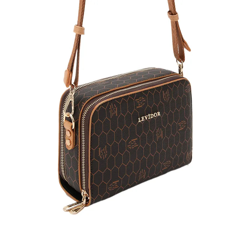 Dark Brown Chic Ladies Hand Bag