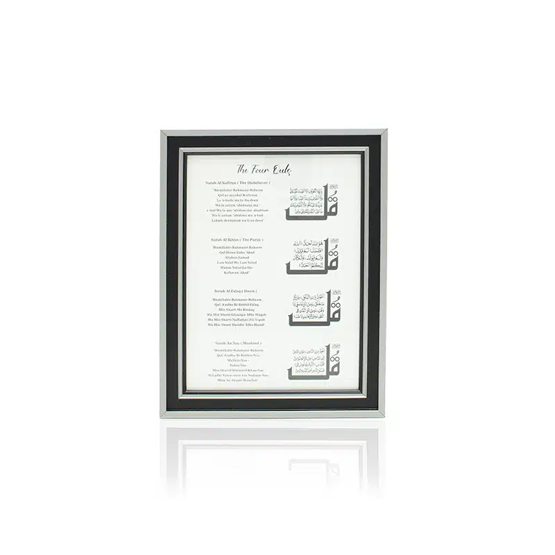 Dark Grey Four Qul Frame