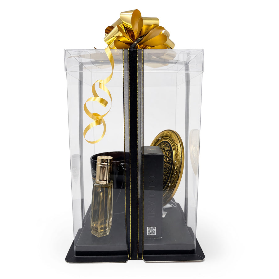 Mens Islamic Black & Gold Gift Hamper