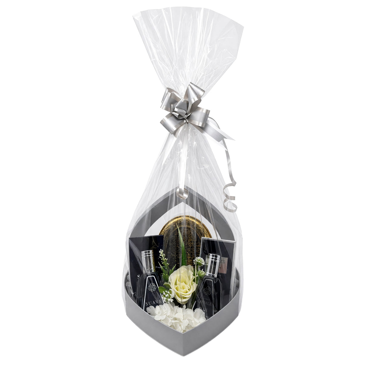 Mens Silver Ayatul Kursi & Fragrance Gift Hamper