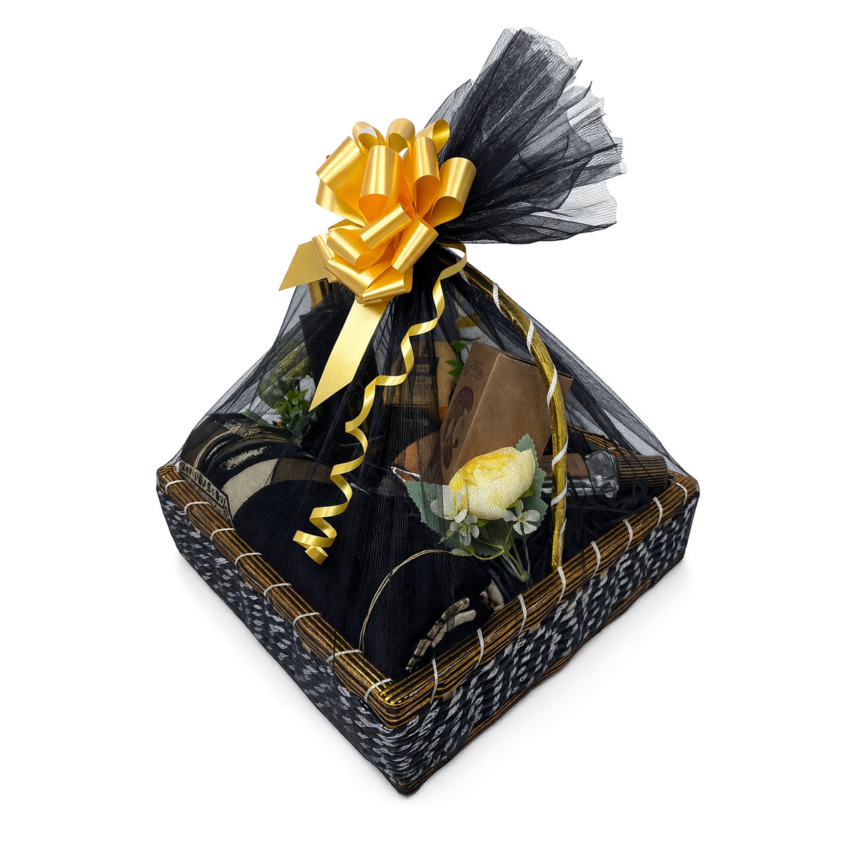 Mens Black & Gold Prayer Gift Hamper