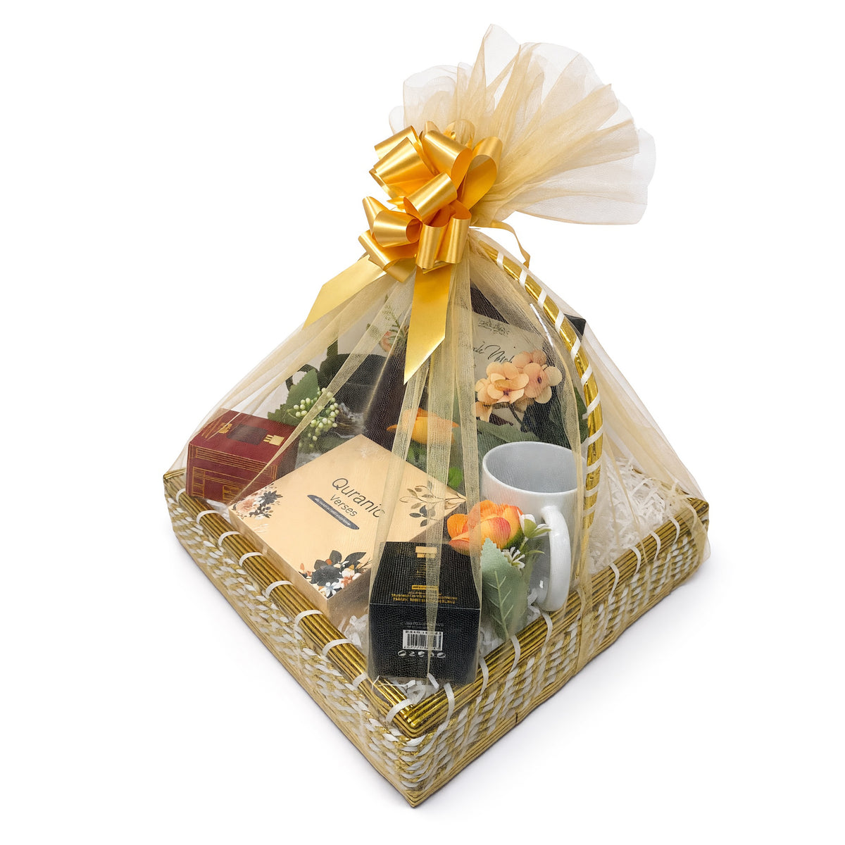Gold Umrah Mubarak Gift Hamper