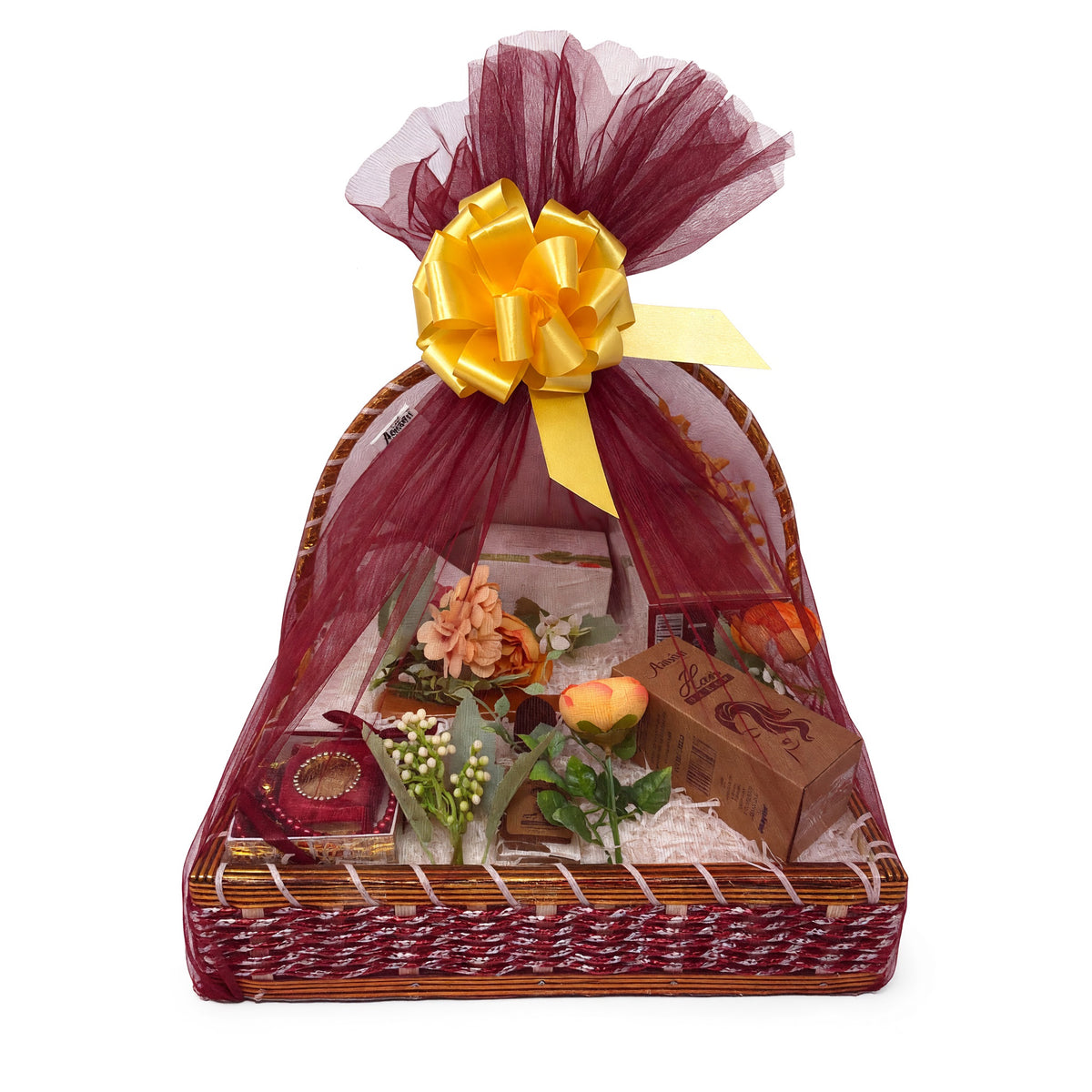 Burgundy Quran & Fragrance Gift Hamper