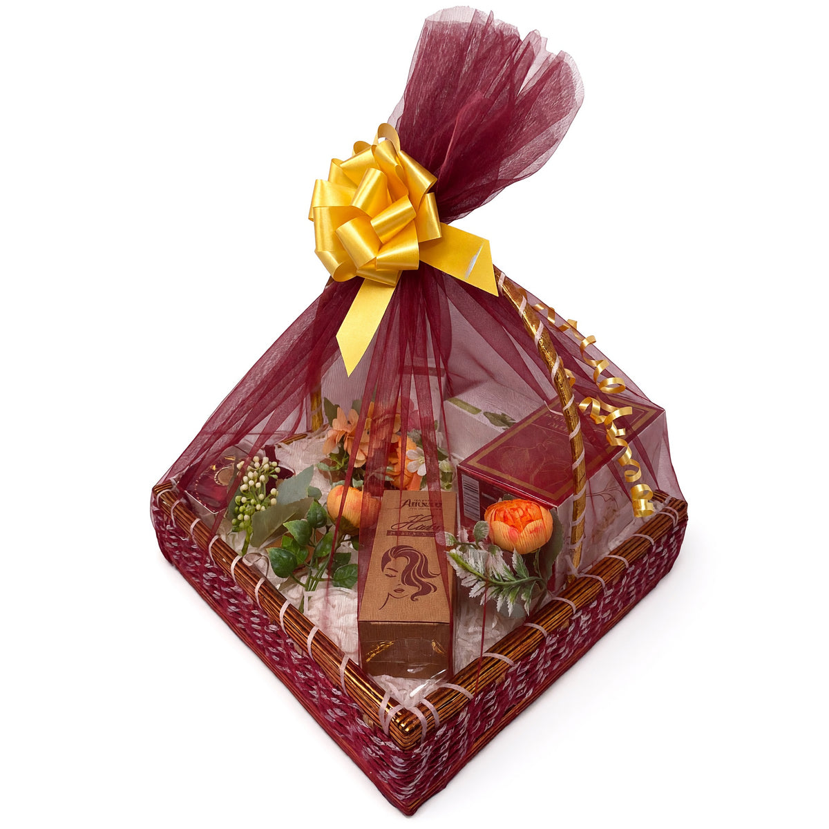 Burgundy Quran & Fragrance Gift Hamper