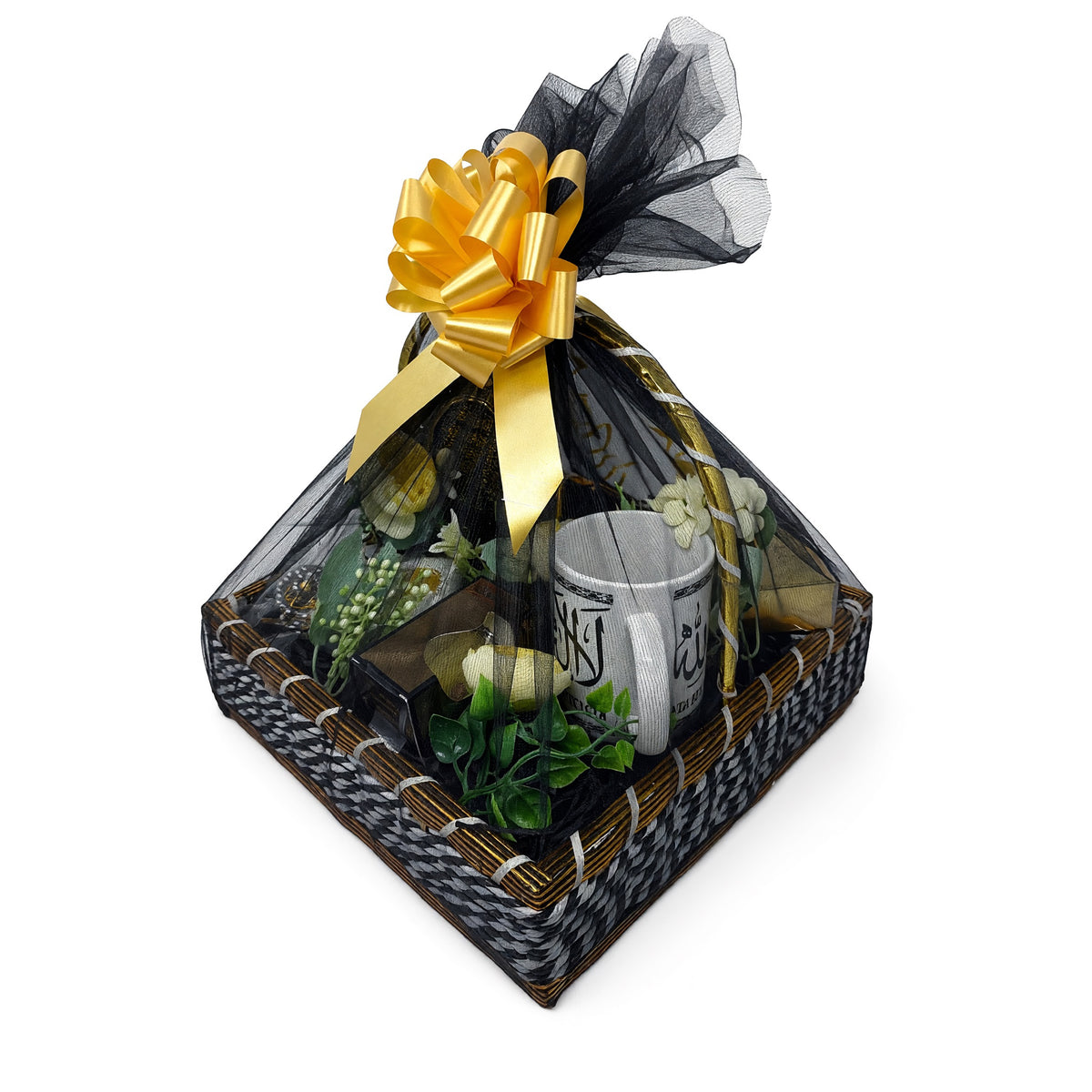 Black & Gold Arabic Calligraphy Gift Hamper