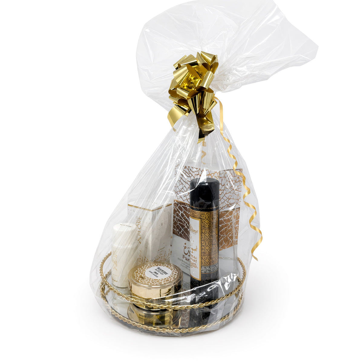 White & Gold Fragrance Gift Hamper