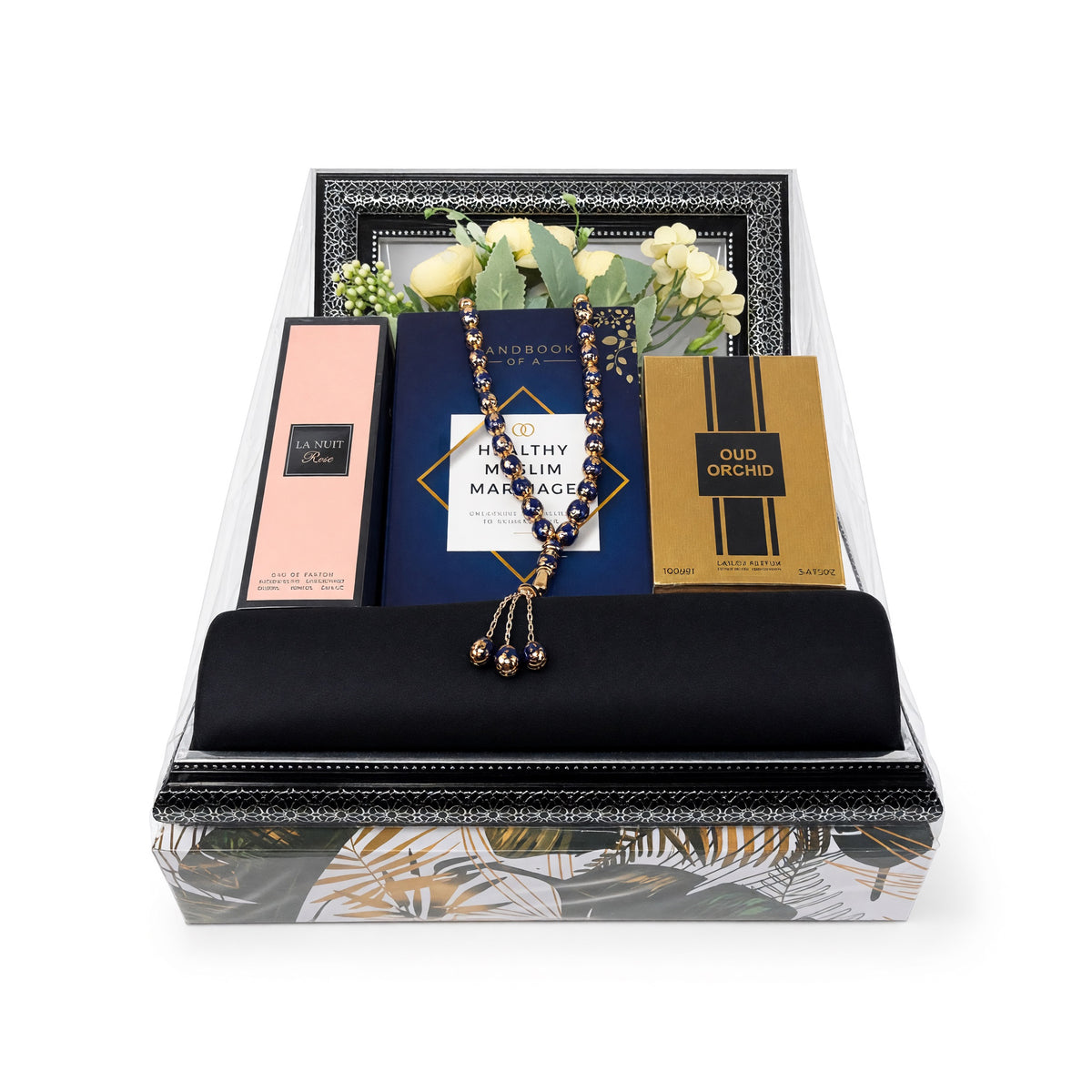 Navy & Gold Muslim Marriage Gift Hamper