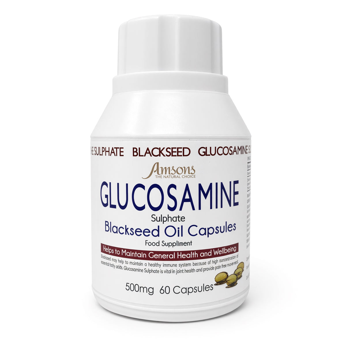 Glucosamine And Blackseed Capsules