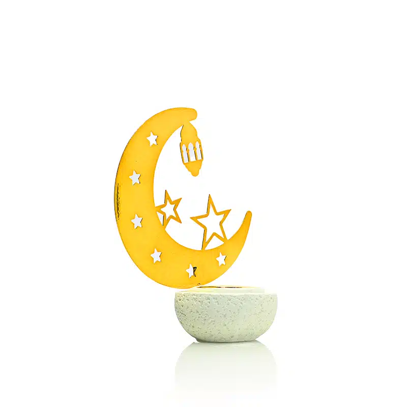 Gold Crescent Bakhoor Burner AM50159