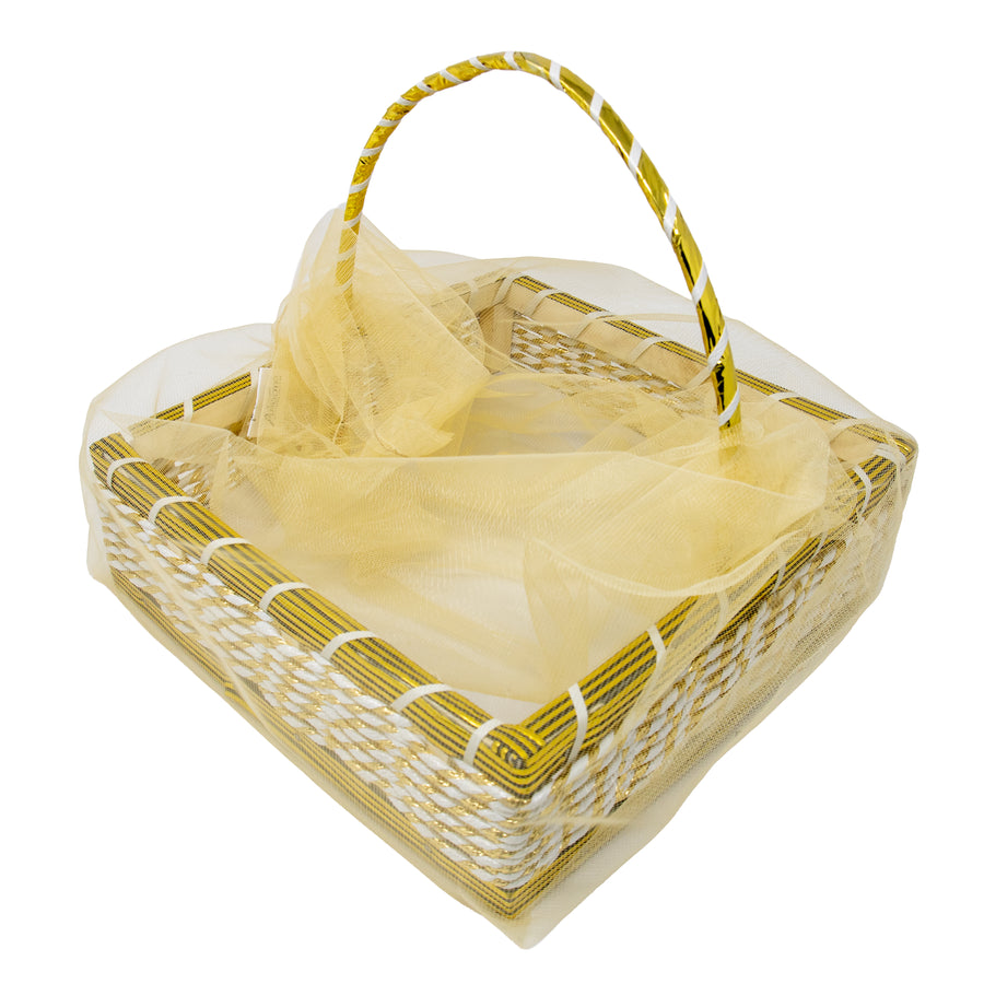 Empty Gift Hamper Gold