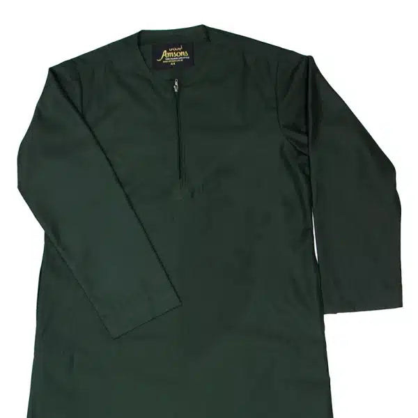 Kids Omani Olive Green Thobe ASB- K23 COL 17