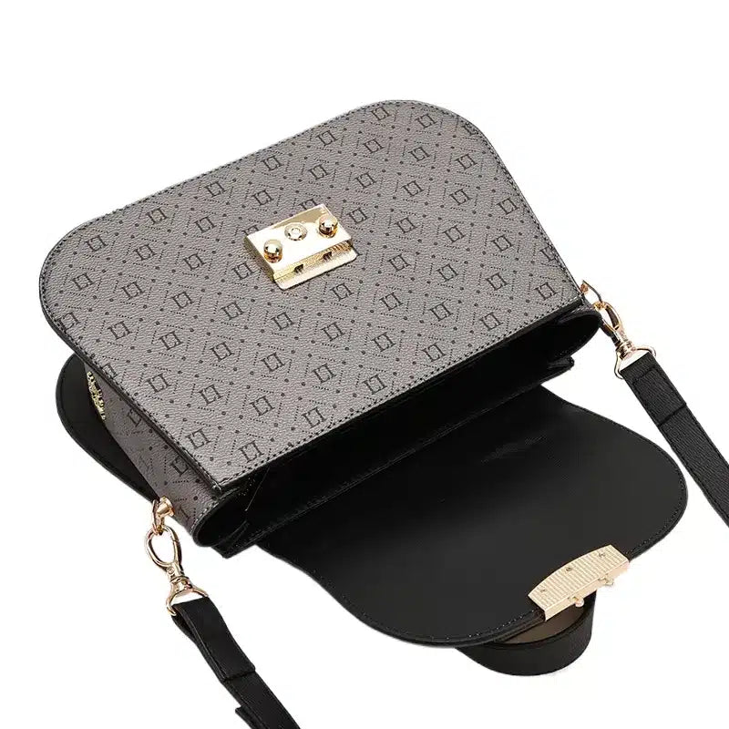 Women's Grey Top Handle Designer Hand Bag Ref 930006