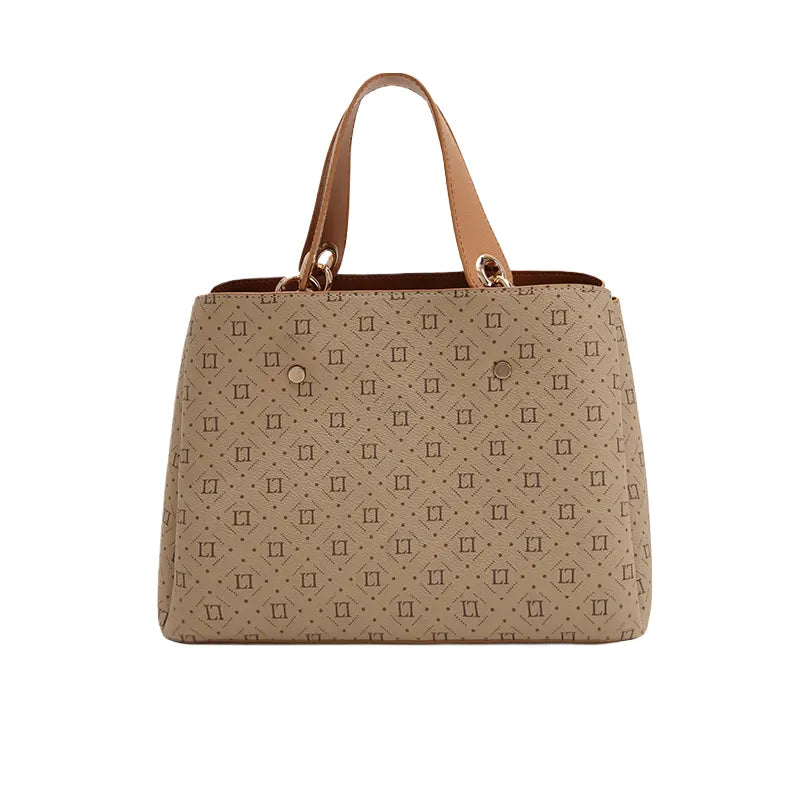 Women's Nude Shoulder Designer Hand Bag Ref 93007