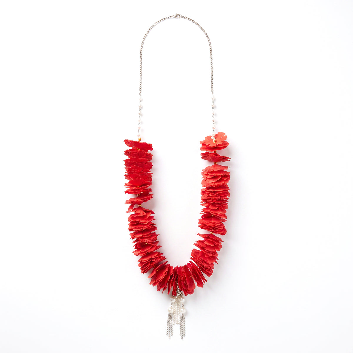 Wedding Garland - Haar Red