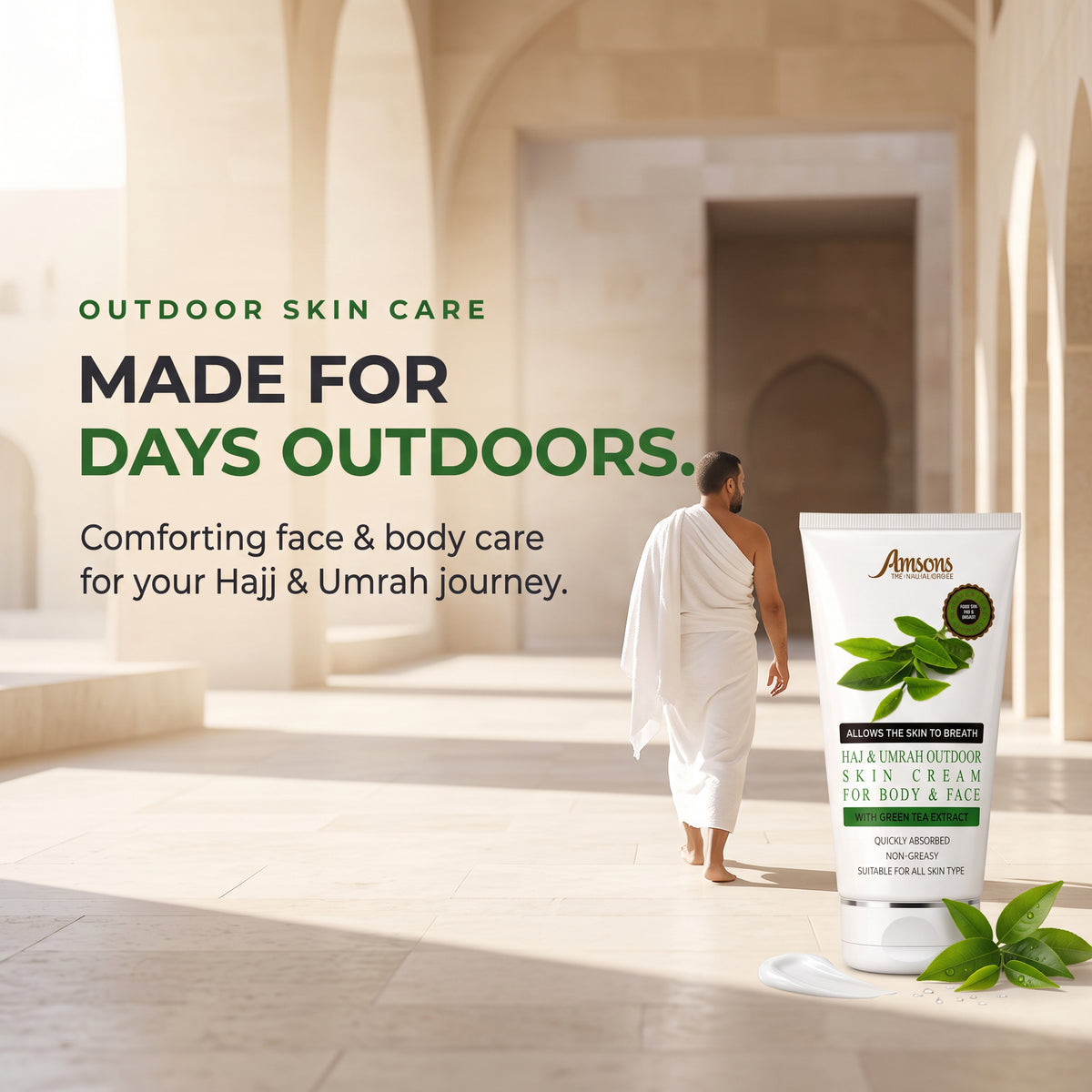 Hajj & Umrah Outdoor Skin Cream 100ml