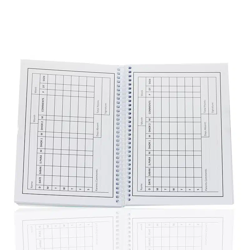Hifz Record Book