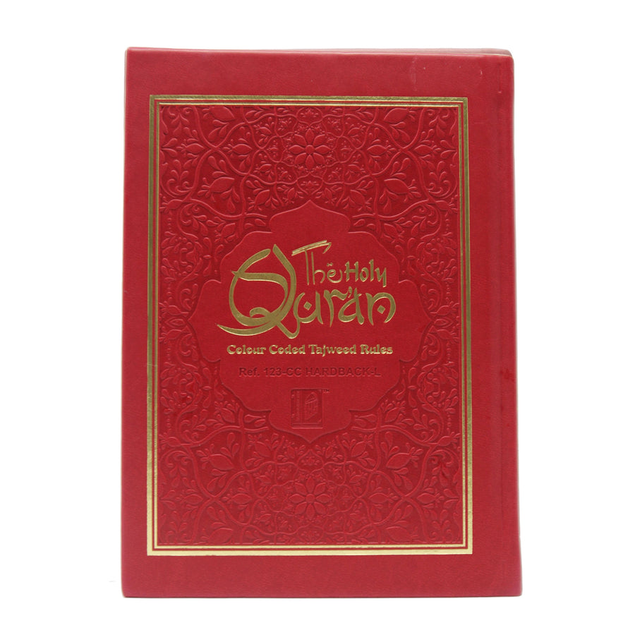 Flexi 15 Lined Colour Coded Tajweed Quran Red